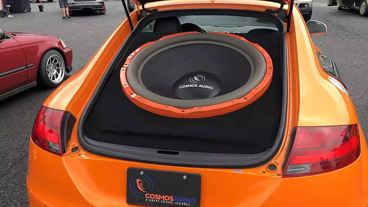biggest car speaker in the world